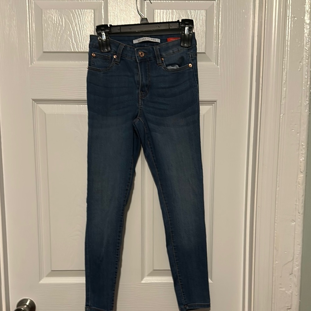 Celebrity Pink Blue Skinny Fit Jeans